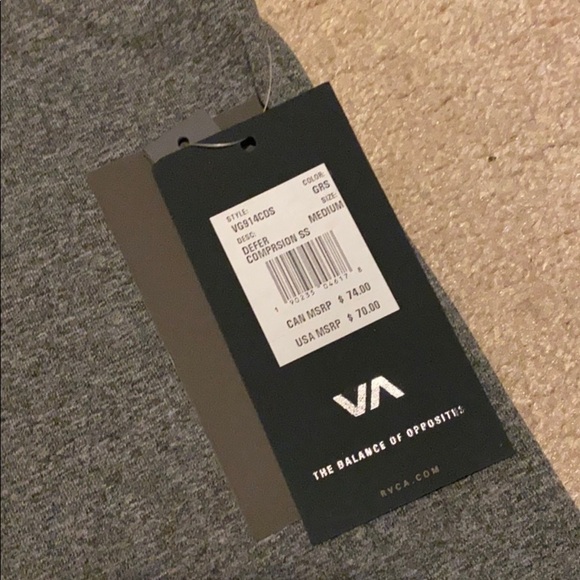 Men’s RVCA Workout Shirt - Picture 3 of 3